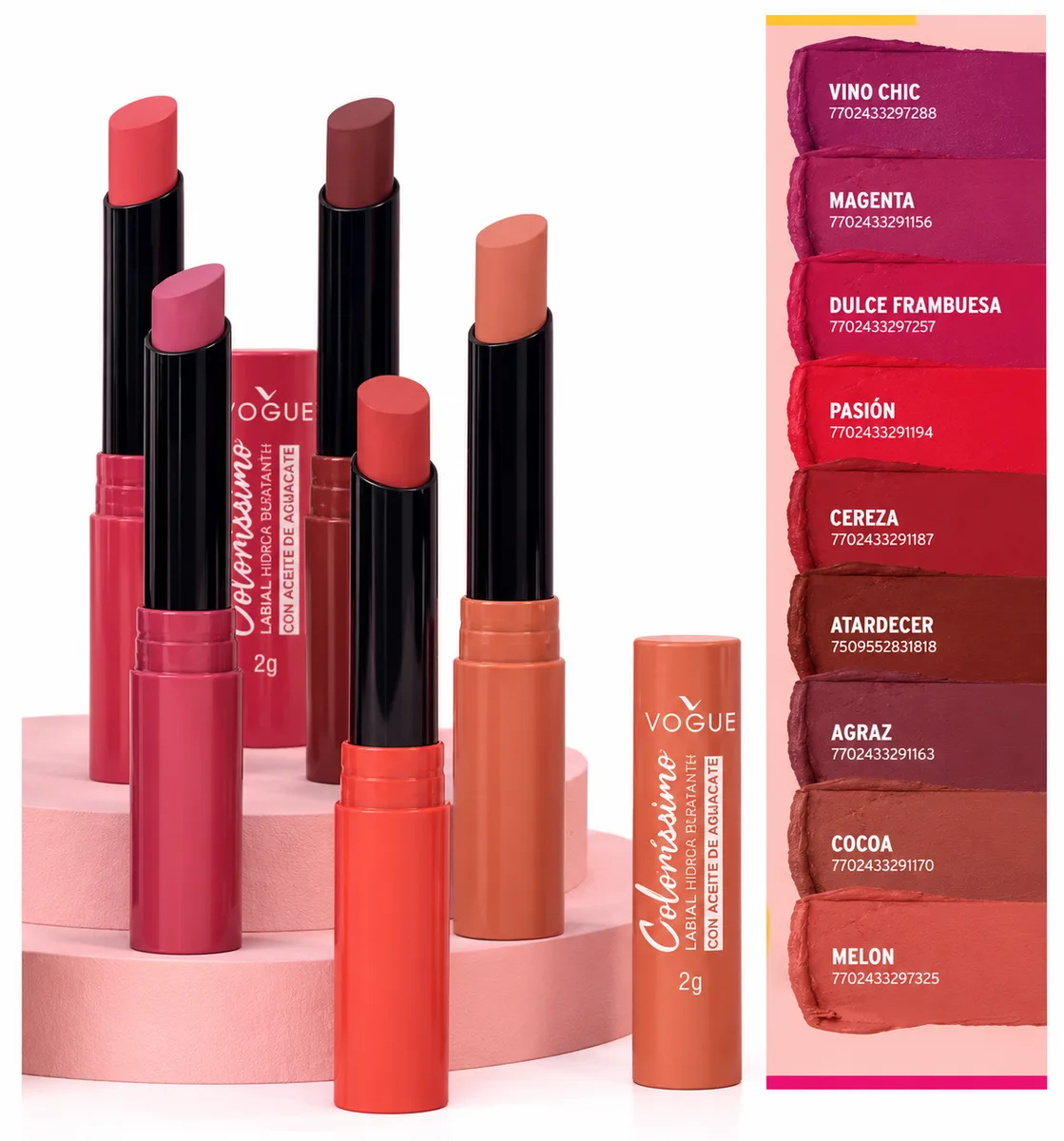 Labial en barra colorisimo — foto 2